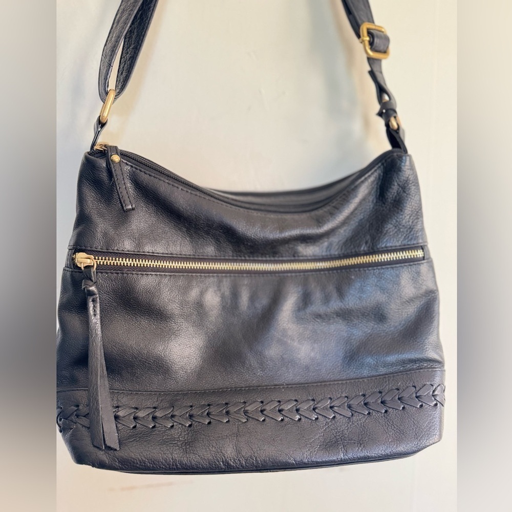 Great American leather works Black leather Purse
